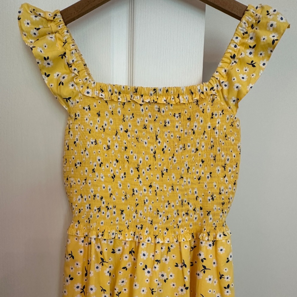 Kate Spade Flutter Sleeve Tiered Midi Sundress Size Small - Picture 2 of 8